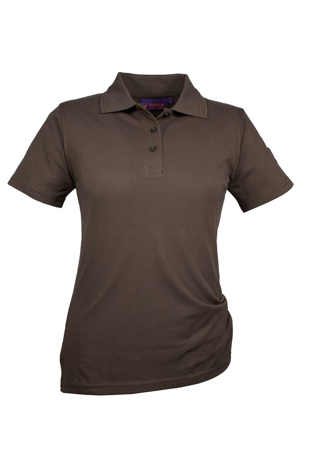 Damen Poloshirt braun