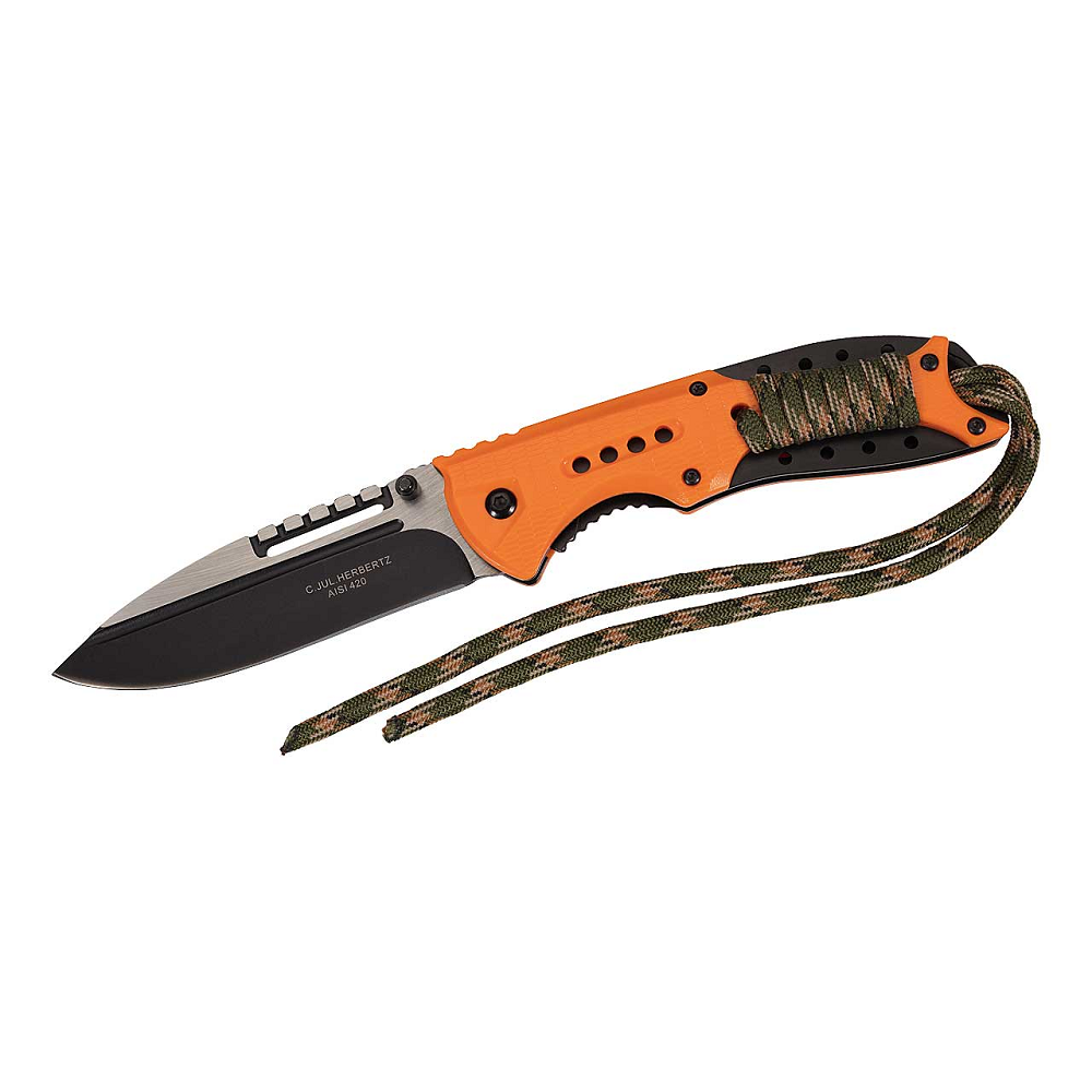 Herbertz Einhandmesser orange