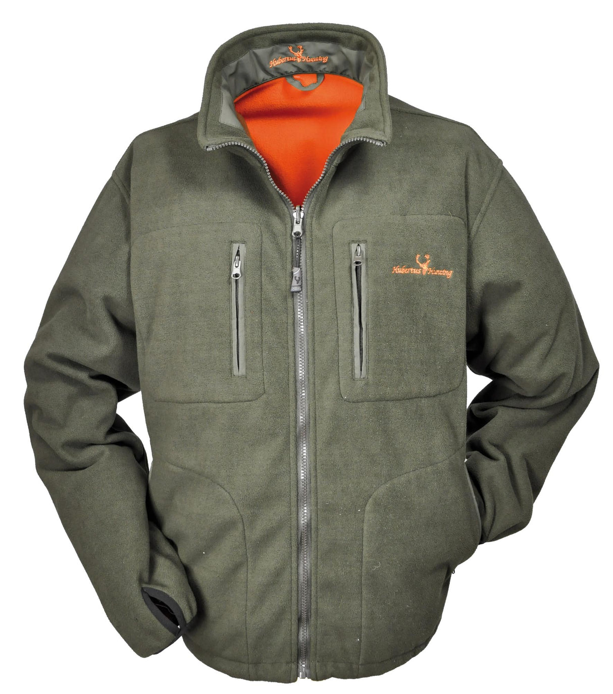 Hubertus Warn Wende Fleece Jacke