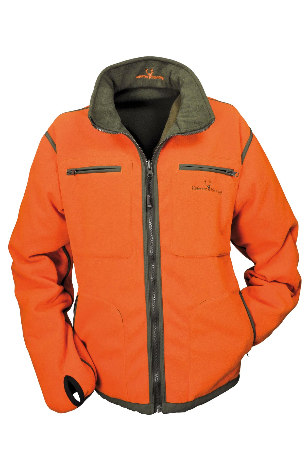 Hubertus Warn Wende Fleece Jacke