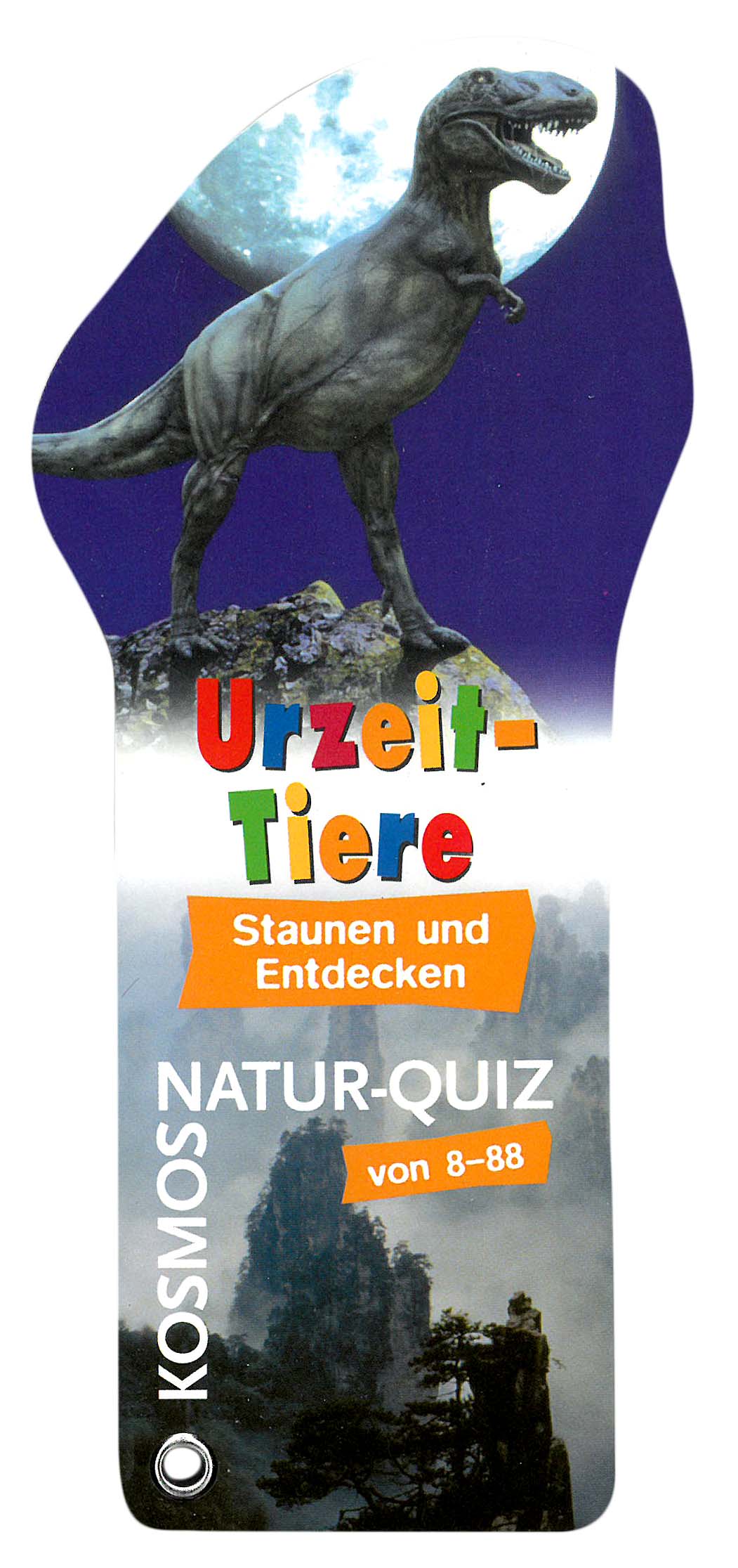 Natur-Quizfächer - Urzeit-Tiere