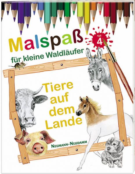 Malspaß für kleine Waldläufer IV