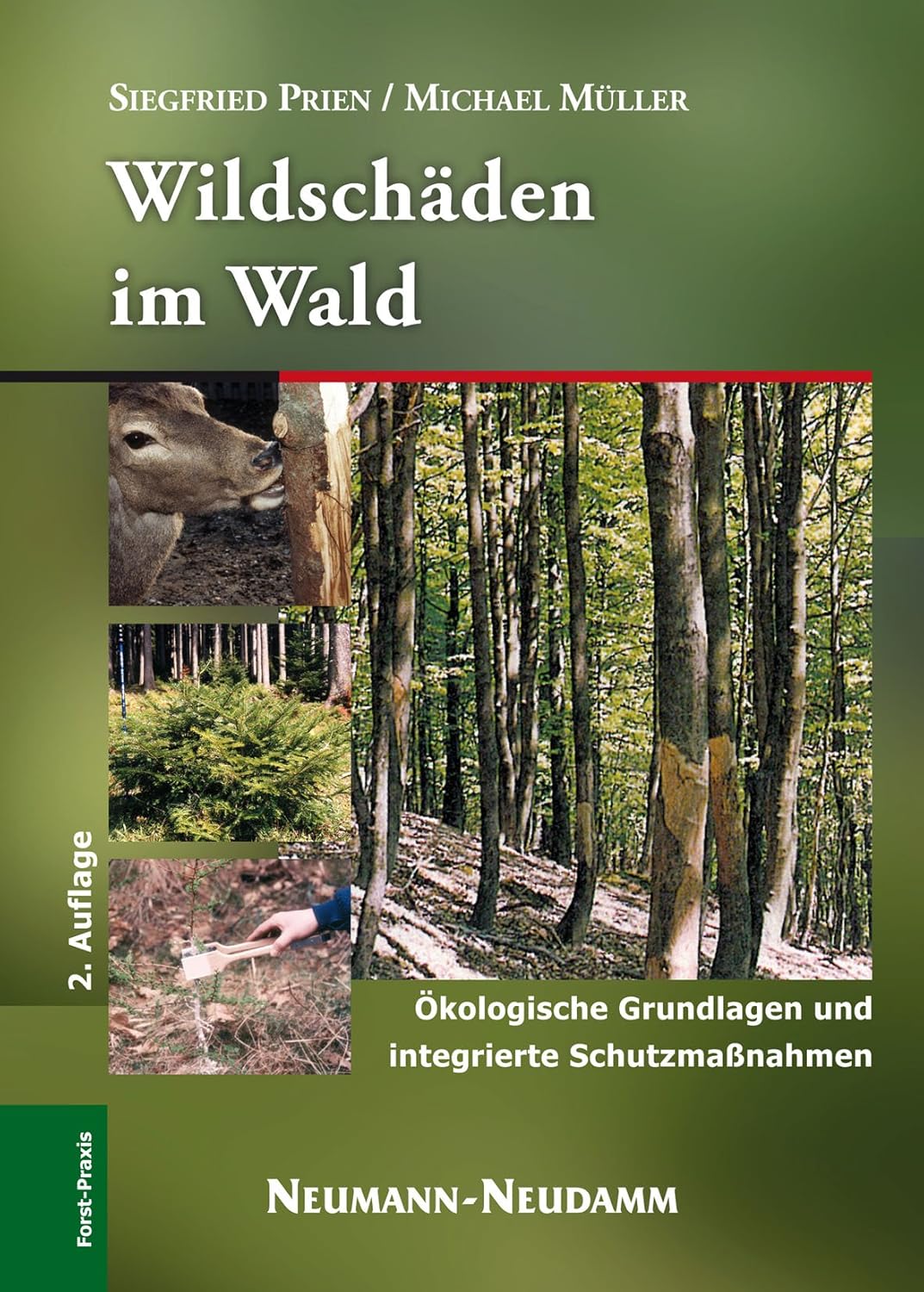 Wildschäden im Wald, Prien/Müller